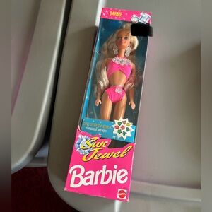 Barbie Sun Jewel Doll with Vibrant Pink Outfit-1993